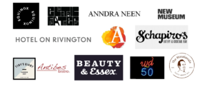 an assortment of business logos